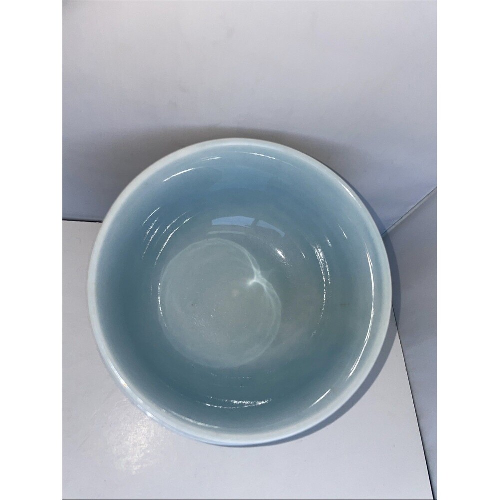 Threshold Kennet Azure Blue Cereal Soup Bowls Stoneware 6 1/8" - VGC  Set of 2